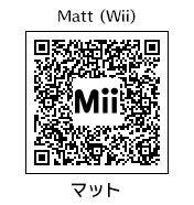 Pop your 3ds sd card into your computer and upload the qr code that you can now share with the world via email, the internet or even printing it out while displaying your qr code is sufficient enough for other 3ds owners to add your mii to their growing collection, you might also want them to see. Matt Wii Wii Sports Wiki Fandom