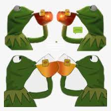 Begin by drawing a diamond shape to represent kermit's head. Oi Kermit The Frog Sipping Tea Drawing Hd Png Download Transparent Png Image Pngitem