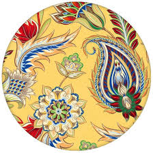 Entdecke fototapeten, tapeten und zubehör der aktuellen trends online | schnelle und versandkostenfreie lieferung ab kaufe direkt online tapeten, fototapeten, panels und. Gelbe Edle Design Tapete Classic Paisley Schlafzimmer Gmm Berlin Com