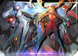 Anime, war, skeleton, blue hair, black hair, blonde hair, white hair, army, fire, anime girl, lawliet1568. Anime Girl Mecha Anime Girl With Blue Hair