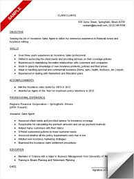 An example of the interests for a person who wants to work as a sales representative: Insurance Sales Resume Sample Objective Skills