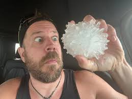 5.2” hail! The location was near Cedar Hill, TX which is an extremely rural  area southeast of Silverton.
