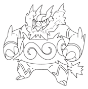 Emboar Coloring Page Pokemon Coloring Pages Pokemon Coloring Coloring Pages Pokemon black and white coloring pages.