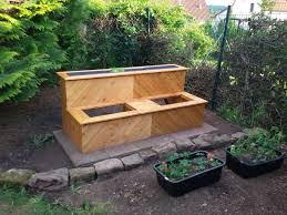 Hochbeet Garten Hochbeet Mit Blumenkubeln Und Betonwannen Kosten Ca 150 Hochbeet Blumenkubel Blumen