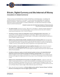 This is where you will need to input your wallet address where you are going to be receiving your bitcoin from coinbase. Bitcoin Digital Currency And The Internet Of Money Innovations In G