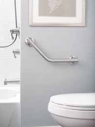 16 Angled Grab Bar Adl Solutions Grab Bars In Bathroom Ada Bathroom Shower Grab Bar
