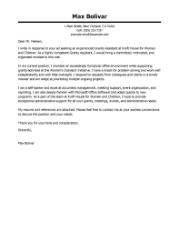 Best Grants Administrative Assistant Cover Letter Examples Livecareer