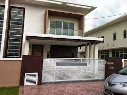 Desain rumah lantai 2 dengan tingkat seni tinggi. Dekor Rumah Teres 2 Tingkat Design Rumah Minimalisss