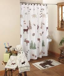 Shop for rustic shower curtains with bear, moose & other wildlife designs, matching cabin shower curtain hooks, and a complete selection of rustic lodge bath accessories at the log furniture store, your online source for rustic home decor. Lodge Rustic Shower Curtain Ideas On Foter