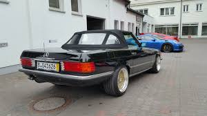 1986 Mercedes Benz 560sl Convertible W107 Bbs Wheels Mercedes Mercedes Benz Classic Mercedes