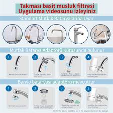 Teras su gideri nasıl değiştirilir?#2. Musluk Ucu Su Filtresi Aritmali Musluk Musluk Agzi Su Filtresi