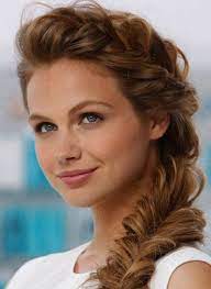Long Side Braided Fishtail Braid Medium Hairstyles For Women Braid Styles For Shoulder Length Hair Side Braid Hairstyles Hair Styles Cool Hairstyles