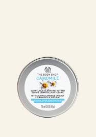 Išskirtinai love your body™ klubo nariams ir užsiregistravusiems vartotojams. Camomile Cleansing Butter Camomile The Body Shop