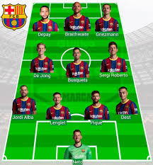 Gerard piqué (19'), martin braithwaite (45'+2', 59'), sergi roberto … Ggte Mltqnqxom