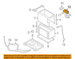 details about nissan oem 02 06 altima 2 5l l4 fusible link 2438079912