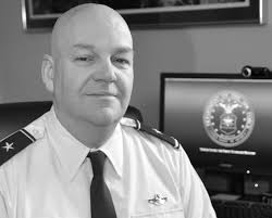 Westover commander pins