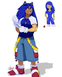 Tovio Rogers on Instagram: “Another human Sonic this time based on a  version shared by ArtCee96 on twitter. I liked the Ide… | Sonic, Artist  alley, Long hair styles