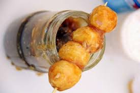 Fishballs With Special Manong S Sauce Panlasang Pinoy Recipes Panlasang Pinoy Recipe Pinoy Food Filipino Street Food