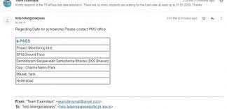 Ts Epass Scholarship 2020 Fresh Renewal Application Form Telanganaepass Cgg Gov In Epass renewal ts information is available on the official site also. ts epass scholarship 2020 fresh renewal