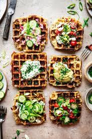 Savory Mashed Potato Waffles By Crowded Kitchen Quick Easy Recipe The Feedfeed Recipe Vegan Brunch Recipes Potato Waffles Savory Vegan