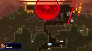 M60 machine gun (continuous shots). Broforce Trophy Throw Satan Off A Cliff As Brommando By Zaiduke