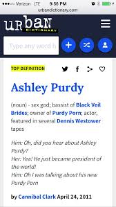 This Is What You Get When You Look Up Ashley Purdy In The Urban Dictionary Laughed Till I Cried Ashley Purdy Black Veil Brides Black Veil Brides Andy