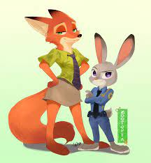 Female Nick is back, and this time she´s brought her sexy bunny with her. :  r/zootopia