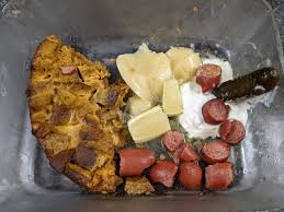 It also uses both all purpose and a little whole wheat flour. Pumpkin Bread Pudding Hot Dog Lemon Curd With Sour Cream Pickle Surprise Garbage Plate Shittyfoodporn