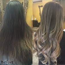 Balayage Ombre Olaplex Corrective Color Fresno Hair Done By Monica Demillan Salon Fresno Ca Instagram Stylistmena Hair Balayage Color Blonde Color