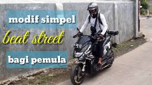 Contohnya dapat anda lihat pada gambar modifikasi diatas. Modifikasi Beat Street Bagi Pemula Aksesoris Stang Youtube