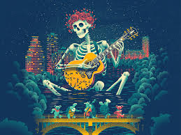 Dead And Company Poster Austin Dead And Company Fun Kids Food Illustration
