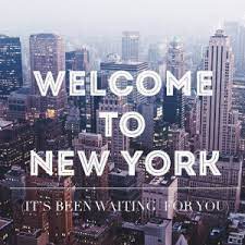 Walking through a crowd the village is aglow kaleidoscope of loud heartbeats under coats everybody here wanted something more it's a new soundtrack i could dance to this beat, beat forevermore the lights are so bright but they never blind me, me welcome to new. Welcome To New York It S Been Waiting For You The Swift Agency