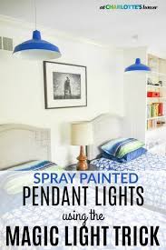 Bedroom Pendants Using The Magic Light Trick Magic Light Trick Bedroom Pendant Diy Pendant Light