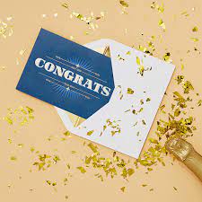 Say mazel tov, well done, and way to go with unique congratulations gifts from personal creations. Congratulations Messages What To Write In A Congratulations Card Hallmark Ideas Inspiration