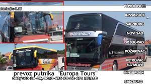 Автобусные туры с отдыхом на море. Europa Tours 2015 Reklama Youtube
