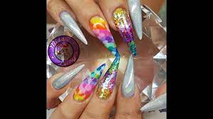 Acrylic Nails Rainbow New Expression Nails