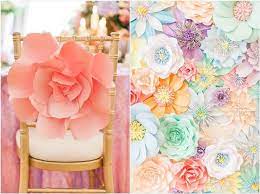 (crepe paper) orchids are very popular for home decoration. 35 Creative Paper Flower Wedding Ideas Deer Pearl Flowers