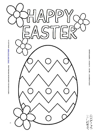 These two happy bunnies are having a blast on their egg hunt. Coloring Book Free Printable Happy Easter Coloring Pages All Round Hobby