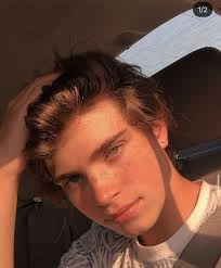 Gather hair up in a high messy bun or ponytail. Soft Brown Haired Boy Aesthetic Novocom Top