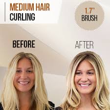 Layered hair requires a blow dry or extra styling to give it a perfect finish. Amazon Com Boars Round Hair Brush For Blow Drying Straightening Styling Shoulder Length Straight Or Big Curls Normal Or Coarse Hair Medium Ceramic Thermal Roller 1 7 Barrel 2 8 With Bristles Beauty