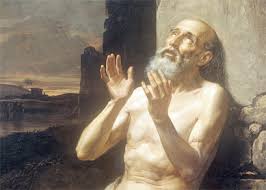 Image result for satan and god talking about job