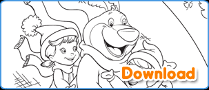 Boz coloring pages for kids online. Fun Animated Coloring Books For Preschoolersboz The Bear