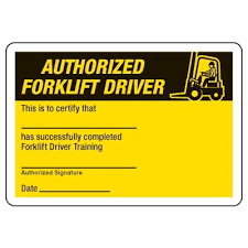 Maybe you would like to learn more about one of these? Certification Photo Wallet Cards Authorized Forklift Driver Seton