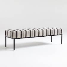 Bring in relaxed comfort to any space with this 38 striped casual settee in beige. 28 Best Bedroom Benches Great End Of Bed Benches 2020 The Strategist