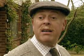 "You look as though you're not enjoying it, which gives the impression that  we can't afford a gardener... If we can't afford a gardener, that's all the  more reason why we should look as though we can ...