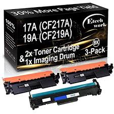 Free delivery & award winning customer service at cartridge save. Buy 3 Pack 2x Toner 1x Imaging Drum Unit Compatible 17a Toner Cartridge Cf217a And 19a Imaging Drum Cf219a Used For Hp Laserjet Pro Mfp M130nw M130fw M130fn M102w M102a Printer By Etechwork