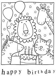 Dinosaur 142 animals printable coloring pages. Free Easy To Print Happy Birthday Coloring Pages Tulamama