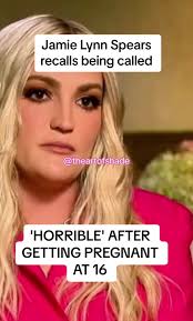 Jamie Lynn Spears Embarazada Muy Joven
