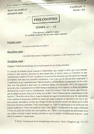 Maybe you would like to learn more about one of these? Bac 2020 Serie A1 A2 Epreuve Prepa Bepc Bac 2021 Facebook