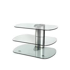 Oyster Glasss Tv Stand Small In Clear With Silver Column Glass Tv Stand Unusual Coffee Tables Glass Wood Coffee Table
